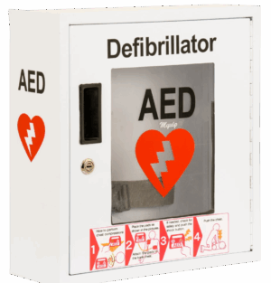 AED Defibrillator Cabinet With Alarm