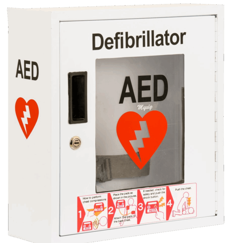 AED Defibrillator Cabinet With Alarm