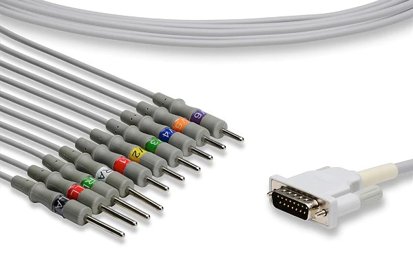 RespBuy-10-Lead-ECG-Lead-15-Pin-Needles-Type-Clips.webp 15 Pin Replacement Cable For 10 Lead ECG Machines