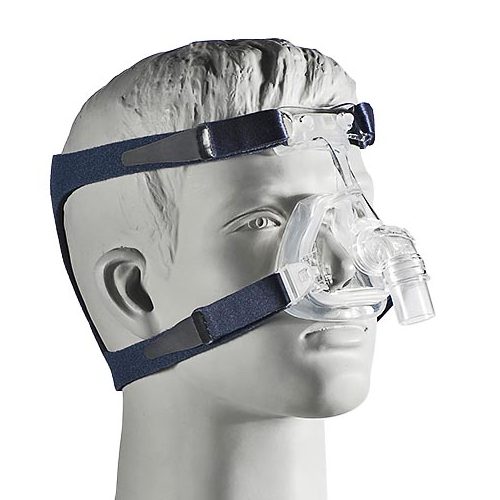 RespBuy-Devilbiss-d100-with-headgear-e1650809386112.jpg Devilbiss D100 Nasal Mask