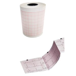 80mmx20m ECG Roll For 3-Channel ECG Machines