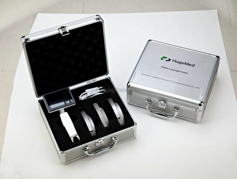 RespBuy-Hugemed-Video-laryngoscope-vl3d-Pack.jpg Hugemed Portable Video Laryngoscope VL3 With Reusable Blades