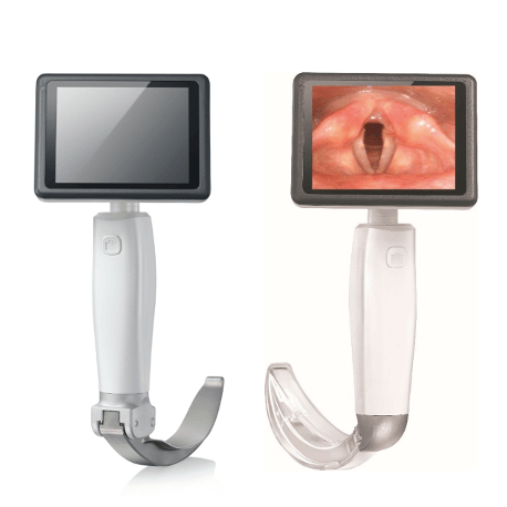 RespBuy-Hugemed-Video-laryngoscope-vl3d.png Hugemed Portable Video Laryngoscope VL3 With Reusable Blades