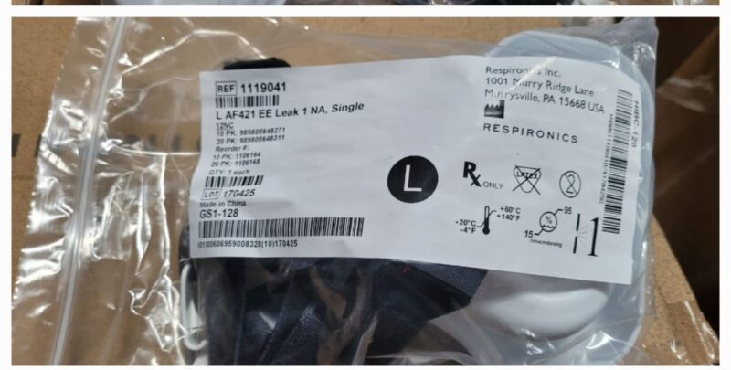 Philips AF421 EE leak 1 Elbow Vented NIV Mask