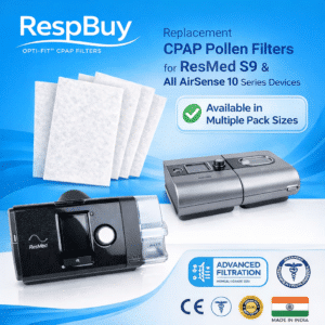 RespBuy Premium Compatible Filters for ResMed S9 & S10 CPAP Machines – Affordable & Reliable Protection
