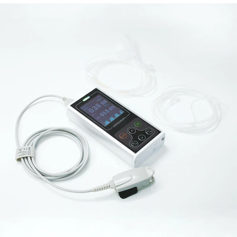 Contec CA10S Capnograph - Side Stream ETCO2 Handheld Monitor