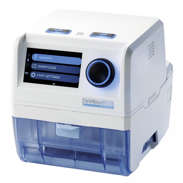 RespBuy-DeVilbissBlue_With-Heated-Humidifer DeVilbiss Heated Humidifie For Blue CPAP Device - DV6HH