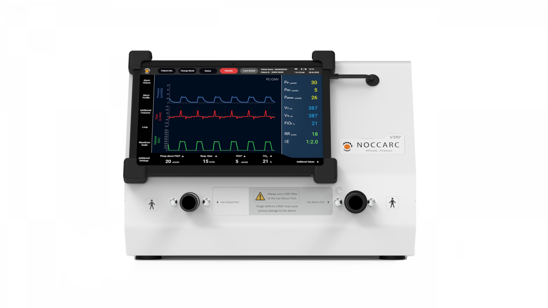 Noccarc V310+ ICU Ventilator