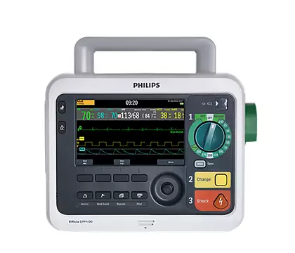 Efficia DFM100 defibrillator / monitor