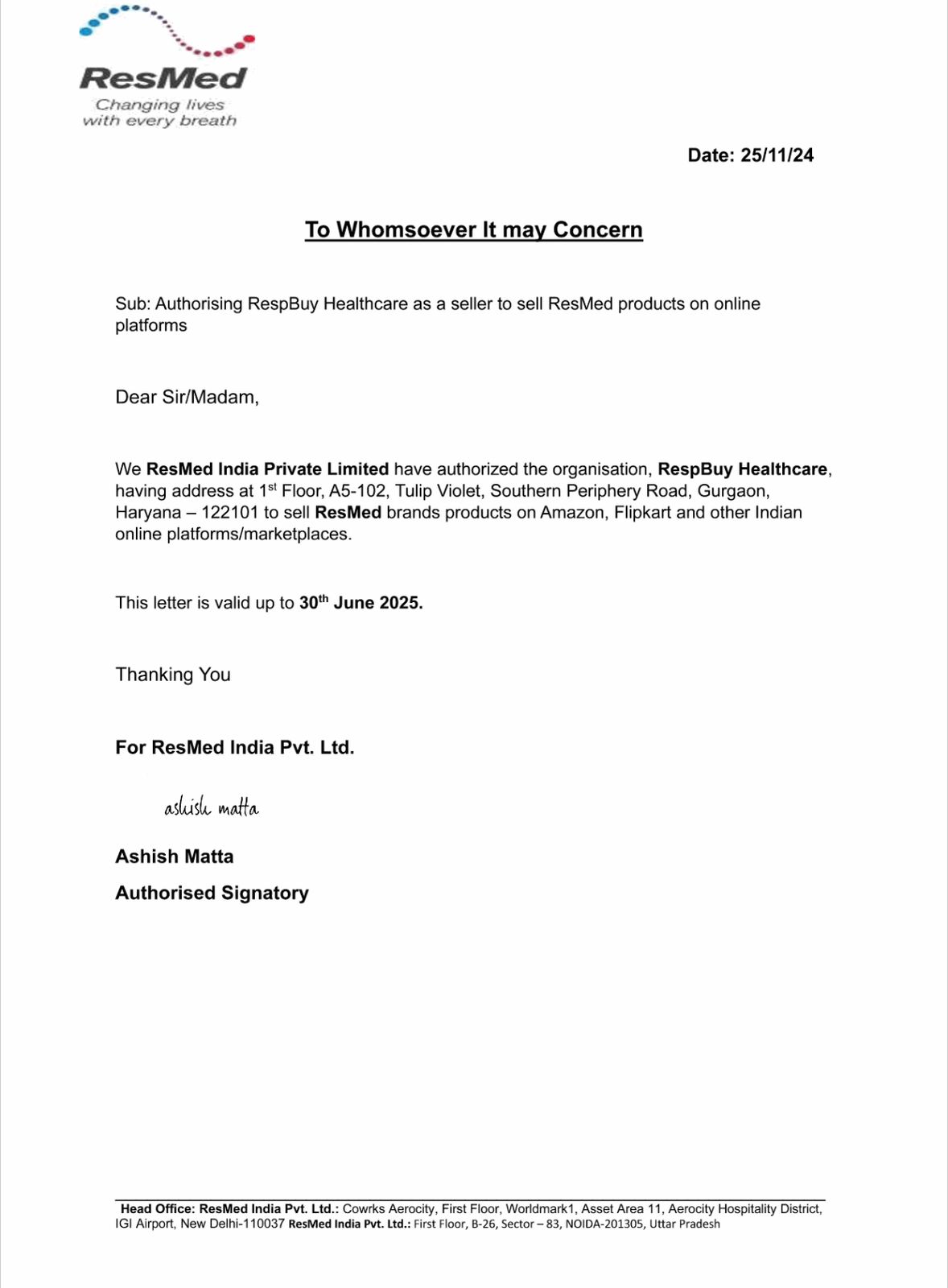 respbuy-authorization-certificates-from-resmed respbuy authorization certificates from resmed
